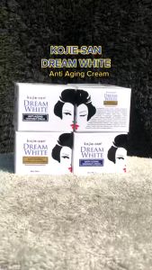 Kojie San Paket Dream White Anti Aging 3IN1 / Kojiesan Dream White Anti Penuaan / TONER 100ml / CREAM SIANG & MALAM 100% ORI BPOM