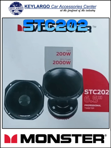 MONSTER PROFESSIONAL TWEETER 19CM RMS 200W PEAK 2000W