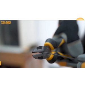 Kìm cắt TOLSEN Thép CrV Mạ Niken chống gỉ 10003  6 160mm 7 180mm - Hàng chính hãng