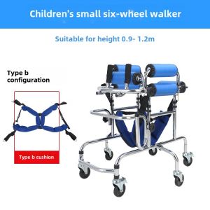 Children with Disabilities Walker Assistance Walking Children Standing Frame Walker Leg Rehabilitation Training Equipment