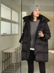 S&W | Black Long Insulated Waterproof Fashionable Jacket