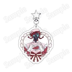 Bandai | The Freak Circus TFC 6cm Acrylic Keychain Pierrot Harlequin Double Sided HD Otome Game Chibi Gothic Collectible Gift