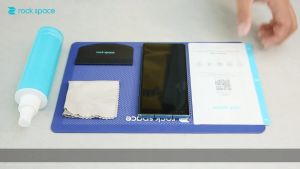 Rock Space ไอโฟน15 ฟิล์มไฮโดรเจล ป้องกันรอยนิ้วมือ ชนิดใส/ด้าน/ความเป็นส่วนตัว ฟรีบริการหลังวางขาย iPhone 15/15 Plus/15 Pro/15 Pro Max