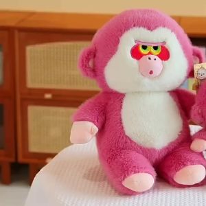 Gorilla Doll Plush Toys 30cm-100cm Pink Cute Monkey Doll Large Rag Doll Grab Machine Doll Childrens Gift Birthday Gift Holiday Gift