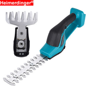 Cordless Hedge Trimmer for Makita 18V Battery 2-in-1 Mini Handheld Electric Grass ShearsOperated Shrubbery Trimmer for Garden