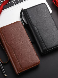 JIFANPAUL | New Long Zippered Wallet Multiple Card Slots Business Leather