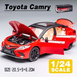 LEO 1:24 Toyota Camry Diecast Model Car Alloy Cars Toys Collection Gift For Kids Boy Girl