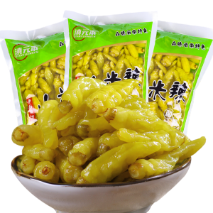 Pickled Peppers Chili Pepper Pickled Peppers Water MilletPepper Seeds Capsicum Frutescens Var Chopped Chili Chicken Feet Pickles Seasoning Yunnan Specialty