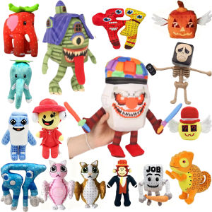 Steal a Brainrot Game Plush Cute Soft Stuffed Doll No. 9 House Peluche Cartoon 67 Plushie Toy Room Decor Kids Christmas Gift