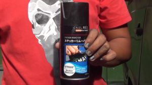 SAMURAI PAINT STICKER REMOVER SPRAY STR600 300ML l SPRAY PENCUCI CAT & STIKER | 去漆去贴喷雾