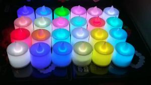 Lilin Mini LED Lampu Elektrik/Candle Light/Dekorasi Warna / AI-007/AM-014 RUMAH GLAMOR