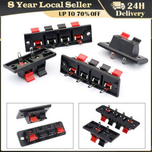 Positions Connector Terminal & Push In Jack Load Spring: A Guide to 4-Pole Audio Speaker Terminals & Plug Socket Clips