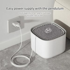 D 3L Cat Water Fountain Auto Recirculate Filter Large Capacity Filtring Cat Water Drinker USB Electric Mute Cats Water Dispenser