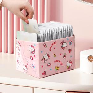 Sanrio Facial Mask Special Storage Box Desktop Dresser Cosmetics Large Capacity Drawer Storage Storage Basket