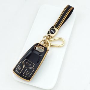 TPU Car Remote Key Case Cover for Audi A4 A4L A5 Q5 Q7 TT TTS 8S B9 2016 2017 2018 Car Key Protection Shell Accessories