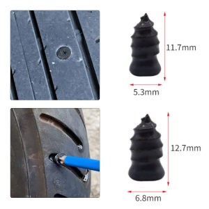 สกรูซ่อมยางแบบที่รถไม่มียางใน เล็บซ่อมยาง รถจักรยานยนต์ สกู๊ตเตอร์ยาง แบบเจาะยาง Tire Mending Nail