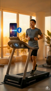 SellinCost FitExperte Treadmill Murah 4.5HP FREE Massager FOLDABLE with FitShow APP Bluetooth Speaker Body Massage 2yr Warranty Super Wide Running Belt Machine Treadmill Jogging 18KMH Speed AUTO Incline Adjustable TM9682KS