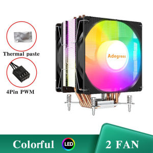 120MM Air CPU Cooler Cooling Fan Quiet Ventilador 6 Heat Pipes PC Radiator For Intel LGA 115X 1700 1366 1200 AMD AM3 AM4 AM5