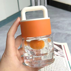 WEVOLA | Microwavable Glass Milk Cup for Children