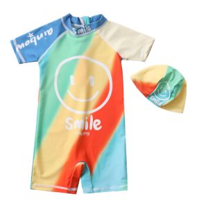 🇲🇾READY STOCK KL (1-8 Years) Kid Swimming Suit Cartoon Cute Muslimah Budak Swimsuit Baby Girl Boy Swimwear Baju Berenang Budak Lelaki Perempuan