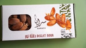 2025 Saraya Kurma Deglet Nour Dates \ kurma (Long Pack) ) 500g