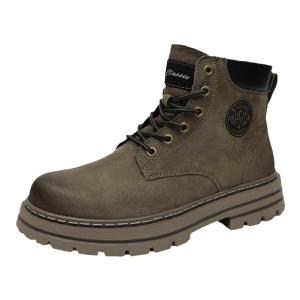 Nanjiren | Giày Boot Cao Nam Da Thật Phong Cách Anh