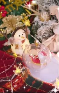Funism | FUNISM Maltese Small Gift Series Blind Box Cute Line Dog Crystal Ball Model Ornament Collection Model Children Gifts ﻿