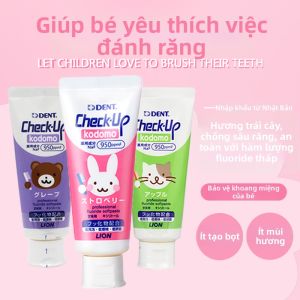 LION | Cavity Protection Kids Toothpaste Fluoride Gum Care