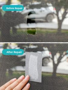 MONLEYTA | German Window Screen Repair Tape Mosquito Proof Door Curtain Magic Adhesive Seal Strip For Hole And Gap Repair