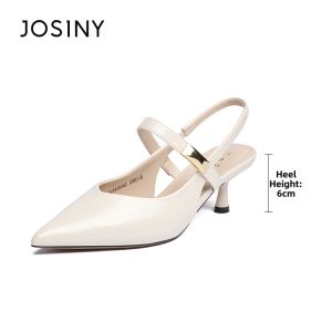 Josiny | French Elegance Pointed Toe Stiletto Heel Sandals