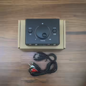 ตัวสลับสัญญาณเสียง ขนาด3.5mm ถึง 2 RCA สลับแบบทิศทาง 1 ใน 2 อินพุต หรือ 2 ใน 1 อินพุต ตัวแยกสัญญาณ