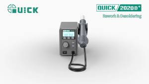 QUICK 2020D+ 750W Digital Hot Air Rework Station ESD Safe High‑Power SMD BGA IC Chip Desoldering Repair