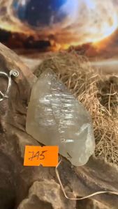 Viên đá Thạch Anh vàng trà 7 màu code vũ trụ tự nhiên trụ tinh thể gậy năng lượng cực mạnh vũ trụ 745a