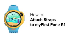 Dây thay thế đồng hồ Oaxis myFirst Fone R1/R1S_Mới hàng chính hãng