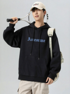 Warrior | Hooded Heavyweight Trendy American Style Sweatshirt