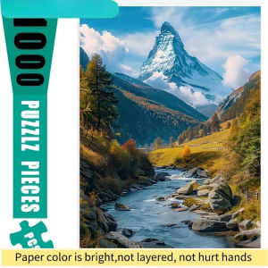 500/1000/1200/2000PCS Jigsaw Puzzle Landscape Art For Adults Great Weekend Relaxation And Family Fun