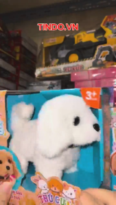 Đồ Chơi DUKA: Thú Cưng Cho Bé - Chó Bông Đáng Yêu/Chó Bông Biết Chạy (Màu Ngẫu Nhiên)