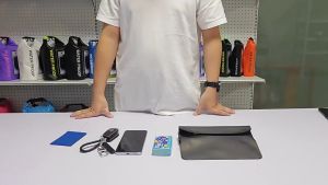 Tas Pinggang Anti Air Tas Renang PVC Tahan Air Tiga Lapis Untuk Aktivitas Outdoor Dan Camping