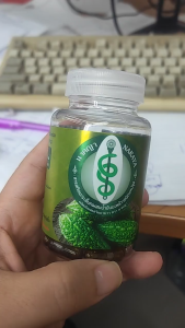 สารสกัดมะระขี้นกผสมน้ำมันมะพร้าวชนิดแคปซูล น้ำมันมะระขี้นกแคปซูล ผลิตภัณฑ์เสริมอาหาร ตรา นาคญา