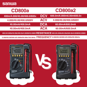 Sanwa CD800A CD800A2 CD800A3 Digital Multimeter