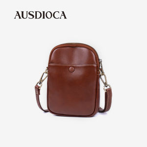 AUSDIOCA | Leather Ladies Crossbody Phone Bag