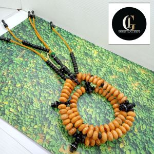 Tasbih tijani Marjan orans kombinasi user black A102