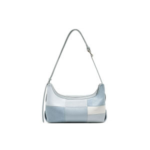 muva | Genuine Leather Patchwork Shoulder Bag