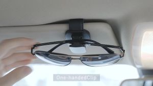 Móc kẹp treo kính và đồ dùng trên xe hơi Baseus ACYJN Platinum Vehicle Eyewear Clip