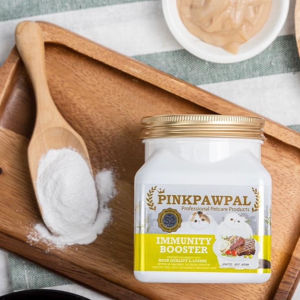 Pinkpawpal อาหารเสริมเพิ่มภูมิคุ้มกันน้องแมว ( Pinkpawpal Immunity Booster 100 g )