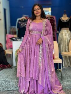 MK1338 KURTI Cape Top Skirt And Dupptta NEW DESIGN M TO 2XL