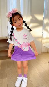 Dapper Darling Dress Anak Perempuan Versi Korea Motif Rok Denim