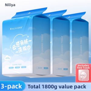 NILIYA | Baby Gentle Cotton Facial Towel Thickened Hang-up Design
