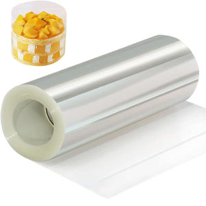 1 Roll Cake Surround Film DIY Bakeware Acetate Film Cake Decoration Heightening Transparent Collar Mousse Pastry Baking Tools