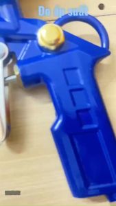 Đồng hồ  Đầu vòi  Súng bơm cân lốp ô tô - xe máy áp lực cao Kiêm đồng hồ CÓ DẦU đo áp suất lốp